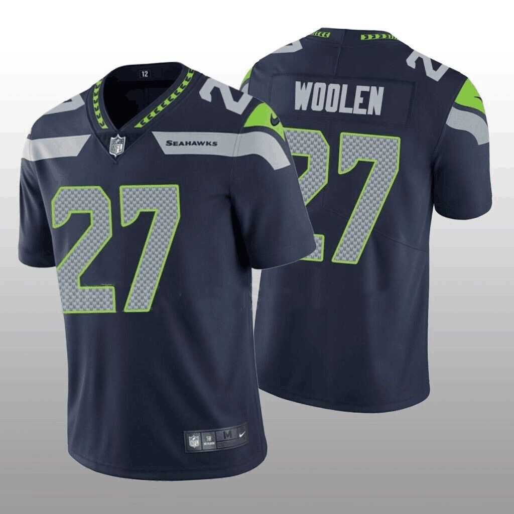 Men & Women & Youth Seattle Seahawks #27 Tariq Woolen Navy Vapor Untouchable Stitched Football Jersey->seattle seahawks->NFL Jersey